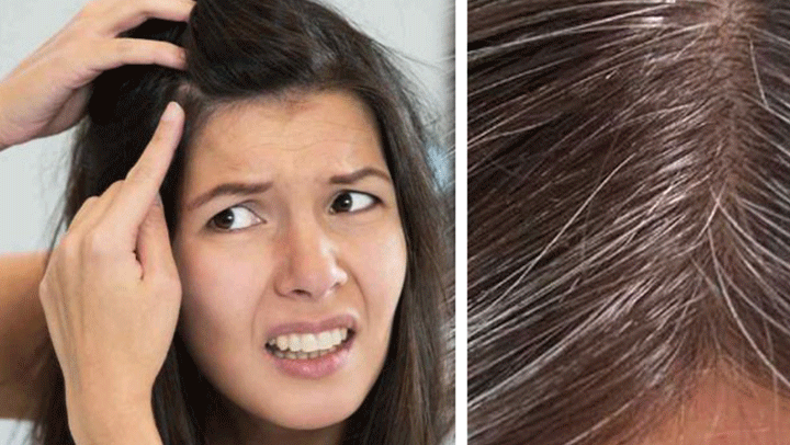 Elimina las canas de tu cabello para siempre en solo 1 día con este truco casero.